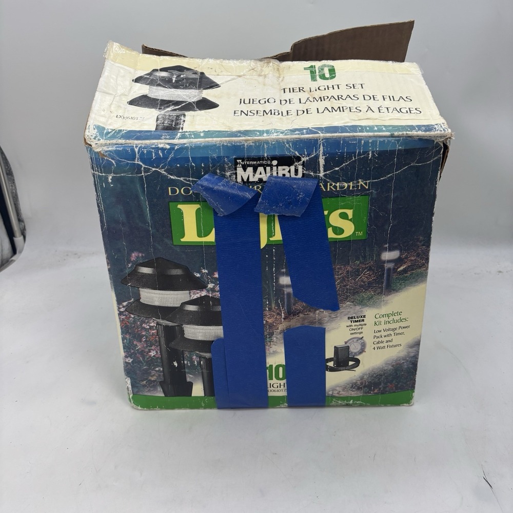 Intermatic Malibu 10 Light Set Light Tier Landscaping Lights LX10610T25 READ